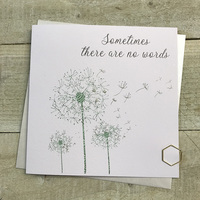 SOMETIMES THERE ARE NO WORDS - SIMPLE DANDELION(DT218)