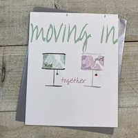 Moving in Together Lamps Card (IT11)