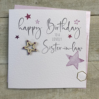 Happy Birthday Sister-in-Law - STARS (S142)
