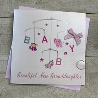 New Granddaughter  - MOBILE Pink Toys (B280)