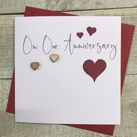 Our Happy Anniversary - Red Heart - STARS (S108-R)