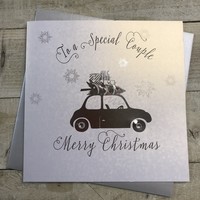 SPECIAL COUPLE - CAR - LARGE CHRISTMAS CARD (XBM24-SC)
