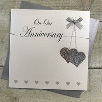 ON OUR ANNIVERSARY - HANGING HEARTS (LL73-OA)