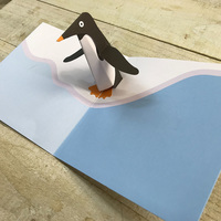 Penguin Pop Up Card