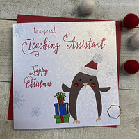 To a Great Teaching Assistant-Christmas Robin (C20-36)
