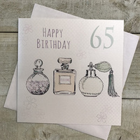 65th Birthday Card, Perfume Bottles  (EP65)