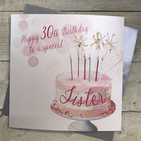 LARGE SISTER AGE 30 - SPARKLER CAKE (XVN150-S30)