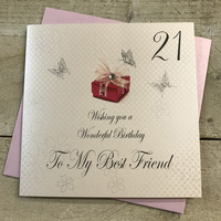 21st Best Friend, Red Present (bdp21-BF)
