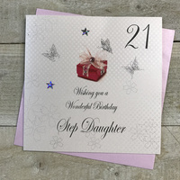 21st Step-daughter, Red Present (bdp21-SD)