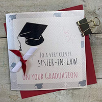 Clever Sister-in-Law, On your Graduation (G15-SIL)