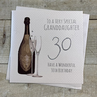 Special Granddaughter Have A Wonderful 30th, Champagne (G30GD)