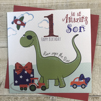 Son 1st Birthday, Dinosaur, Dino, Toys (G84-1S)