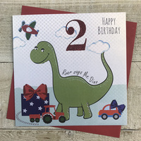 Boy 2nd Birthday, Dinosaur, Dino, Toys (G84-2)