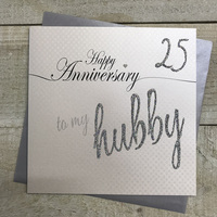 To My Hubby, 25th Anniversary (LL124-25)