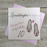 Granddaughter 10th, Hanging Shoes (LL225-10)