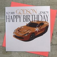 Godson, Orange Sports Car (N62-GODS)