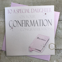 Daughter, Confirmation, Pink Bible (N91-D)