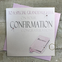 Granddaughter, Confirmation, Pink Bible (N91-GD)