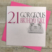 Handbag Gorgeous Birthday Girl 21st (Na21) (XNa21)