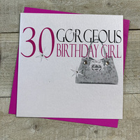 Handbag Gorgeous Birthday Girl 30th (Na30)