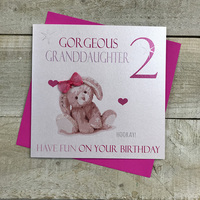Granddaughter, Pink Bunny  Age 2  (Ngd2)
