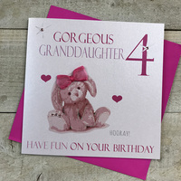 Granddaughter, Pink Bunny  Age 4 (Ngd4)