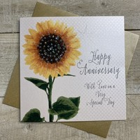 Anniversary Love on a Special Day, Sunflower (PD245)