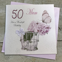 Mum 50th, Peonies & Butterflies (PDM50) (XPDM50)
