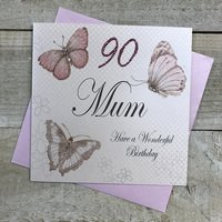 Mum 90th Vintage Butterflies (PM90) (XPM90)