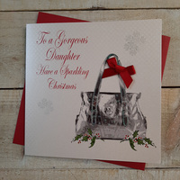 Gorgeous Daughter Have A Sparkling Christmas -  Christmas Handbag (X14-159)