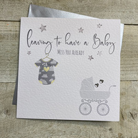 LEAVING TO HAVE A BABY - VEST & PRAM (S209 & XS209)