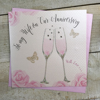WIFE ANNIVERSARY PINK CHAMPAGNE (SS59) & (XSS59)