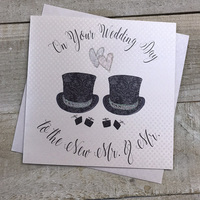 WEDDING DAY MR & MR - TWO HATS (SS57)