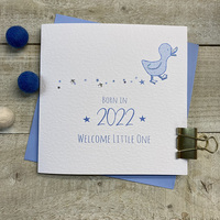 BORN IN 2022 - LITTLE BLUE DUCK (S233-22)