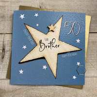 BROTHER AGE 50 - BIG STAR CARD (S198-B50)