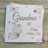 GRANDMA - MOTHERS DAY PRETTY BUTTERFLIES CARD (MP11)