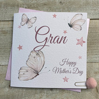GRAN - MOTHERS DAY PRETTY BUTTERFLIES CARD (MP30-GRAN)
