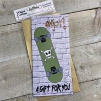 MONEY WALLET - A GIFT FOR YOU - SKATEBOARD (WBW205)