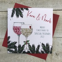 PERSONLISED CHRISTMAS (any relation) - WINE / COCKTAILS (P-C22-9)