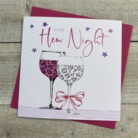 HEN PARTY WINE / GIN GLASSES (S284)