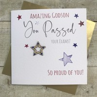 GODSON YOU PASSED YOUR EXAMS STAR CARD (S299-GODS)