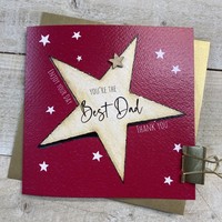 YOU'RE THE BEST DAD - BIG RED STAR (D23-2)