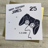 PERSONALISED GAMER CARD - ANY AGE ANY RELATION (P22-112)