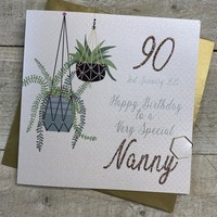 PERSONALISED - NANNY HANGING PLANTS, ANY AGE (P20-63-N)