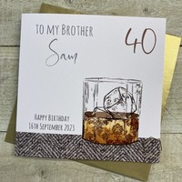 PERSONALISED WHISKEY - BROTHER ANY AGE (P22-23-B)