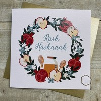 ROSH HASHANAH - WREATH OF APPLES & HONEY (SP94)