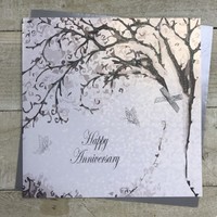 Large Anniversary Card (Pearl Tree) (XPD3)