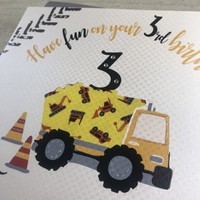 3rd Birthday to a Gorgeous Son Large Card (Xr42-3s)