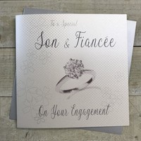 Son & Fiancee, Handmade Engagement Card, Code XLWB221 (XLWB221)