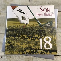 Son Large 18th Birthday Card (Golf) (XSB64-18)